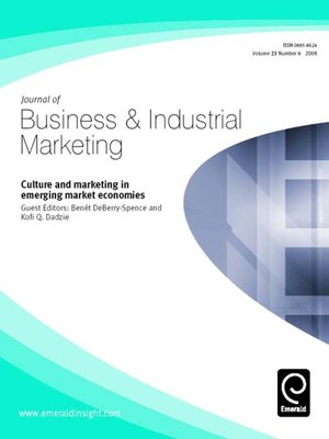 cover image of Journal of Business & Industrial Marketing, Volume 23, Issue 6